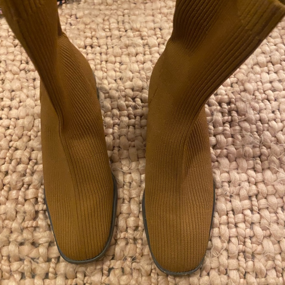 Everlane Women's Brown Glove Boots - Picture 8 of 9